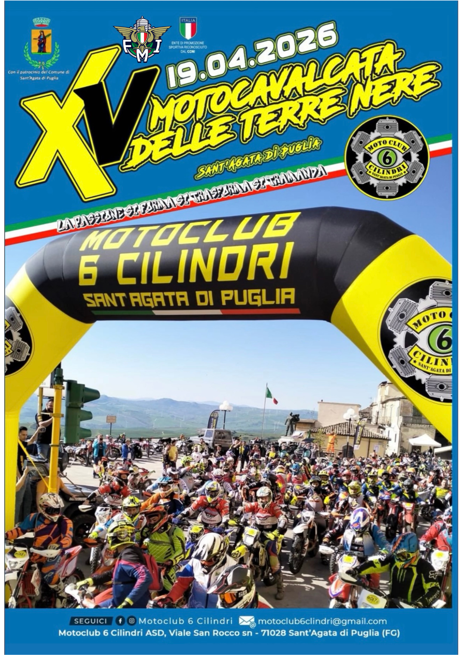 motocavalcata terre nere